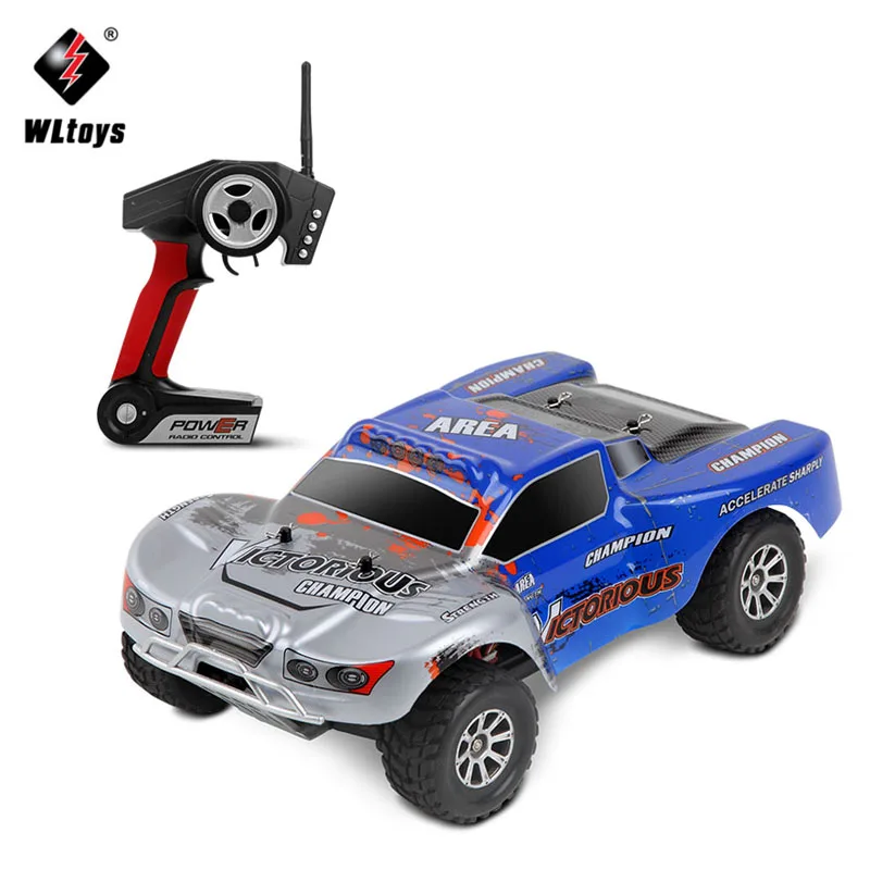 

WLtoys A969-B 1:18 RC Car 4WD 4CH High Speed Rock Rover Toys Remote Control SUV 70KM/h Off Road Racing Car 2.4GHz Buggy for Boys