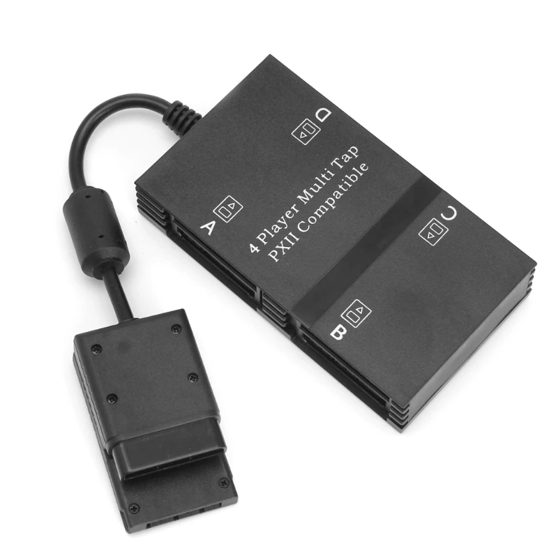 Новый 4 х проигрыватель Multitap для Sony PlayStation 2 PS2 PXII сторонний многопроигрыватель