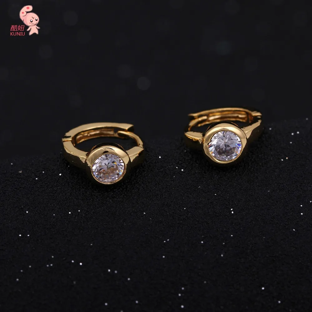 Новые модные серьги кольца в стиле принцессы Женские аксессуары KUNIU ER0031|fashion hoop