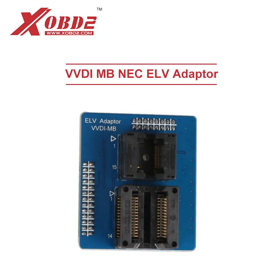 Адаптер XHORSE VVDI MB NEC ELV работает вместе с инструментами BGA W204 ESL и старой Motorola ESL|xhorse