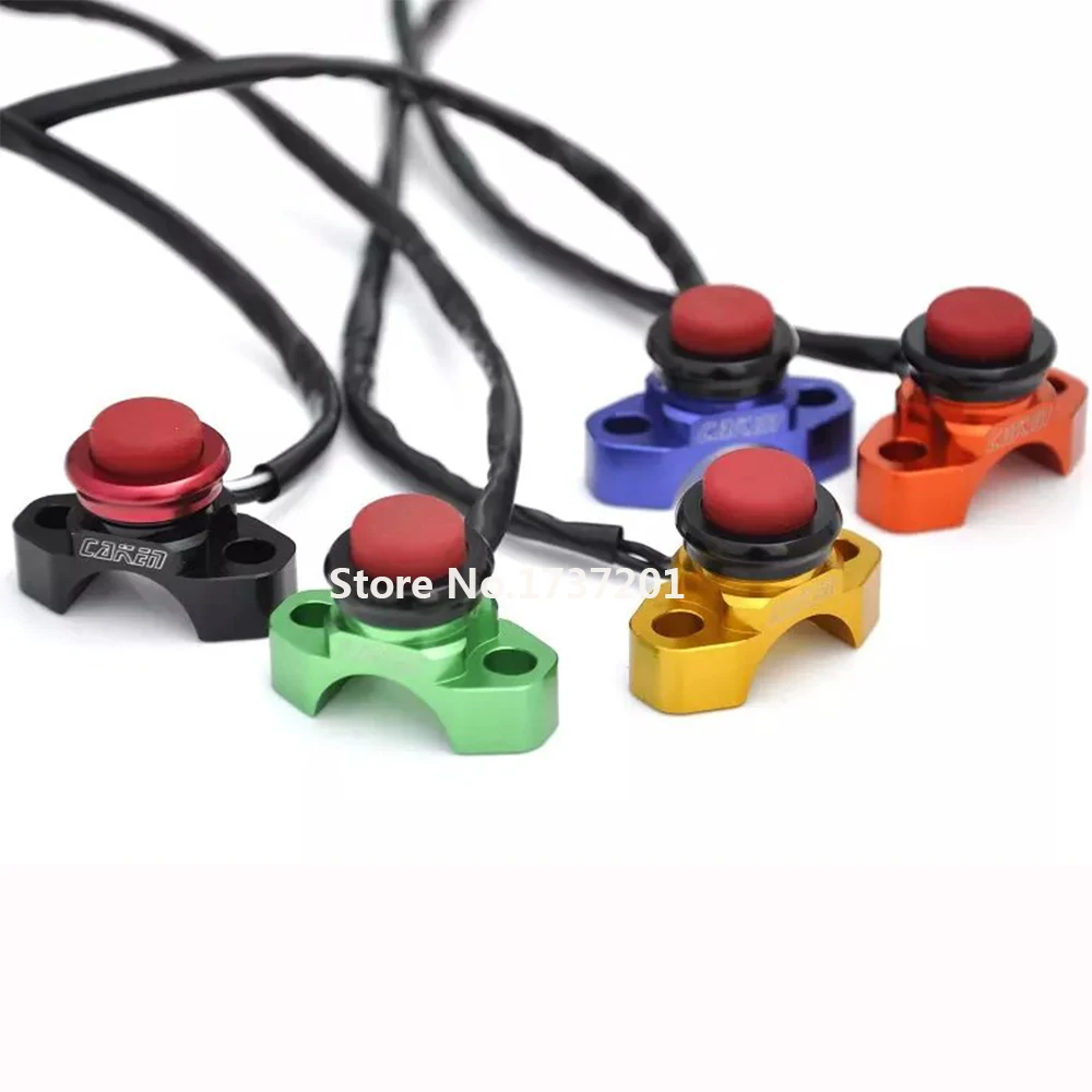 Крест CNC Заготовка двигателя остановить старт убить Кнопка переключения для CR125