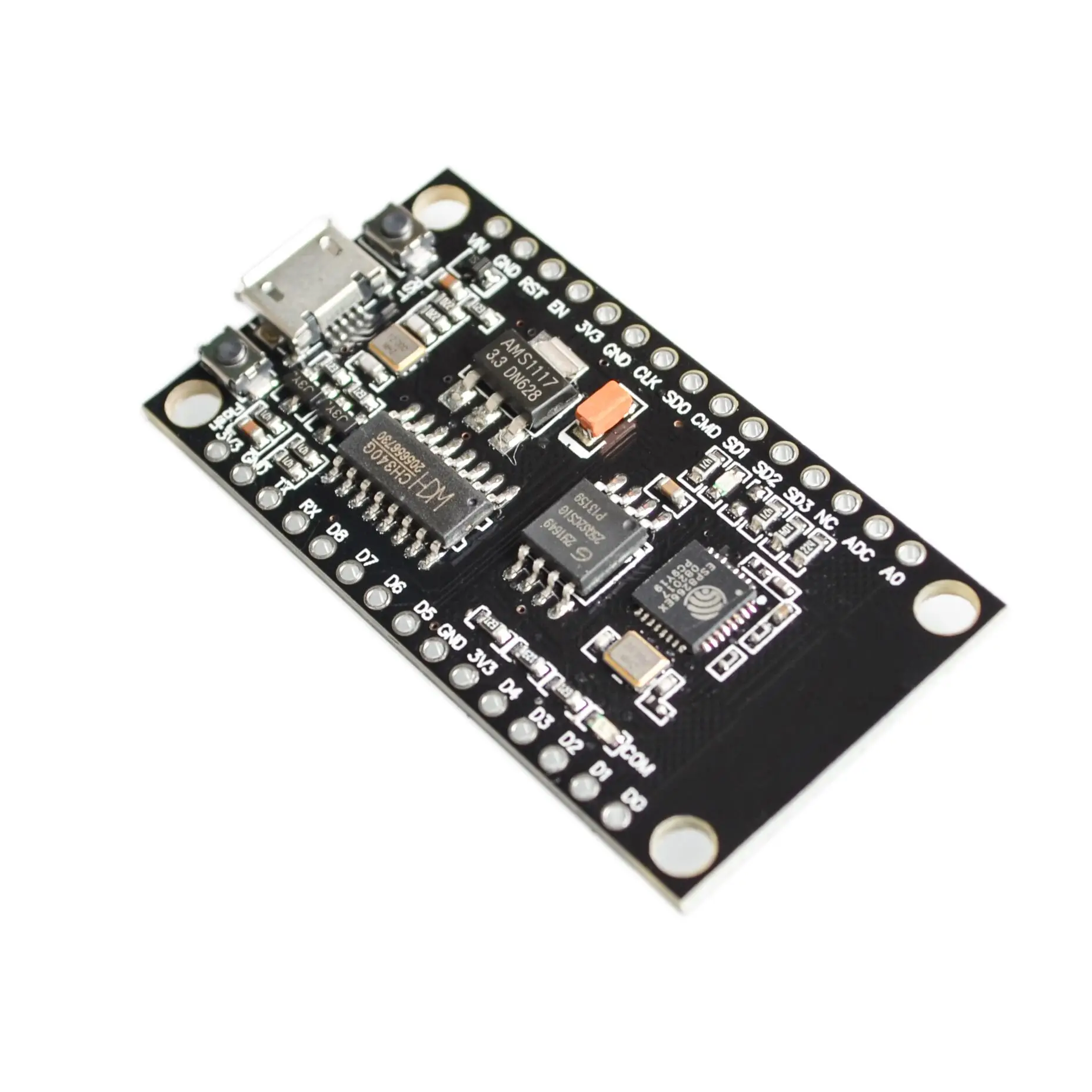 1 шт. NodeMCU V3 Lua WIFI модуль интеграции ESP8266 + дополнительная память 32M Flash USB-serial CH340G |