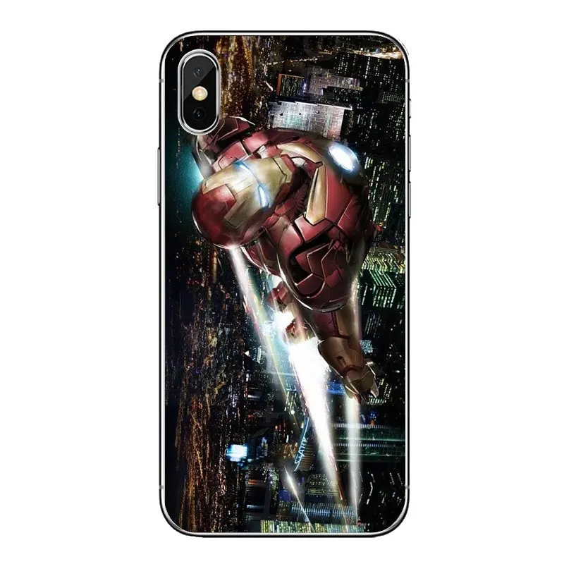 Soft Cases For Huawei P20 Lite Nova 2i 3i 3 GR3 Y6 Pro Y7 Y8 Y9 Prime 2018 2019 The Avengers Superhero iron man Robert Downey Jr |