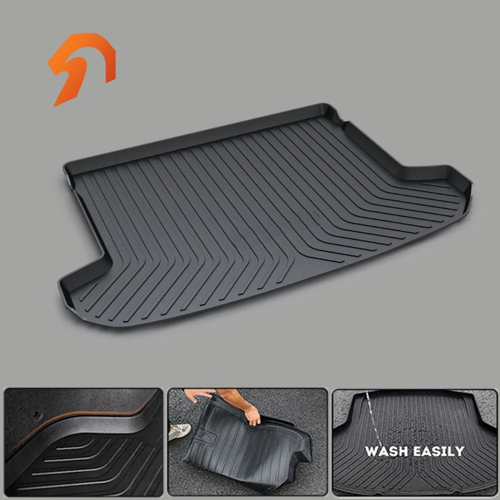 

FIT FOR KIA KX5 BOOT LINER REAR TRUNK CARGO MAT FLOOR TRAY CARPET MUD COVER PROTECTOR 3D car-styling 2011-2017