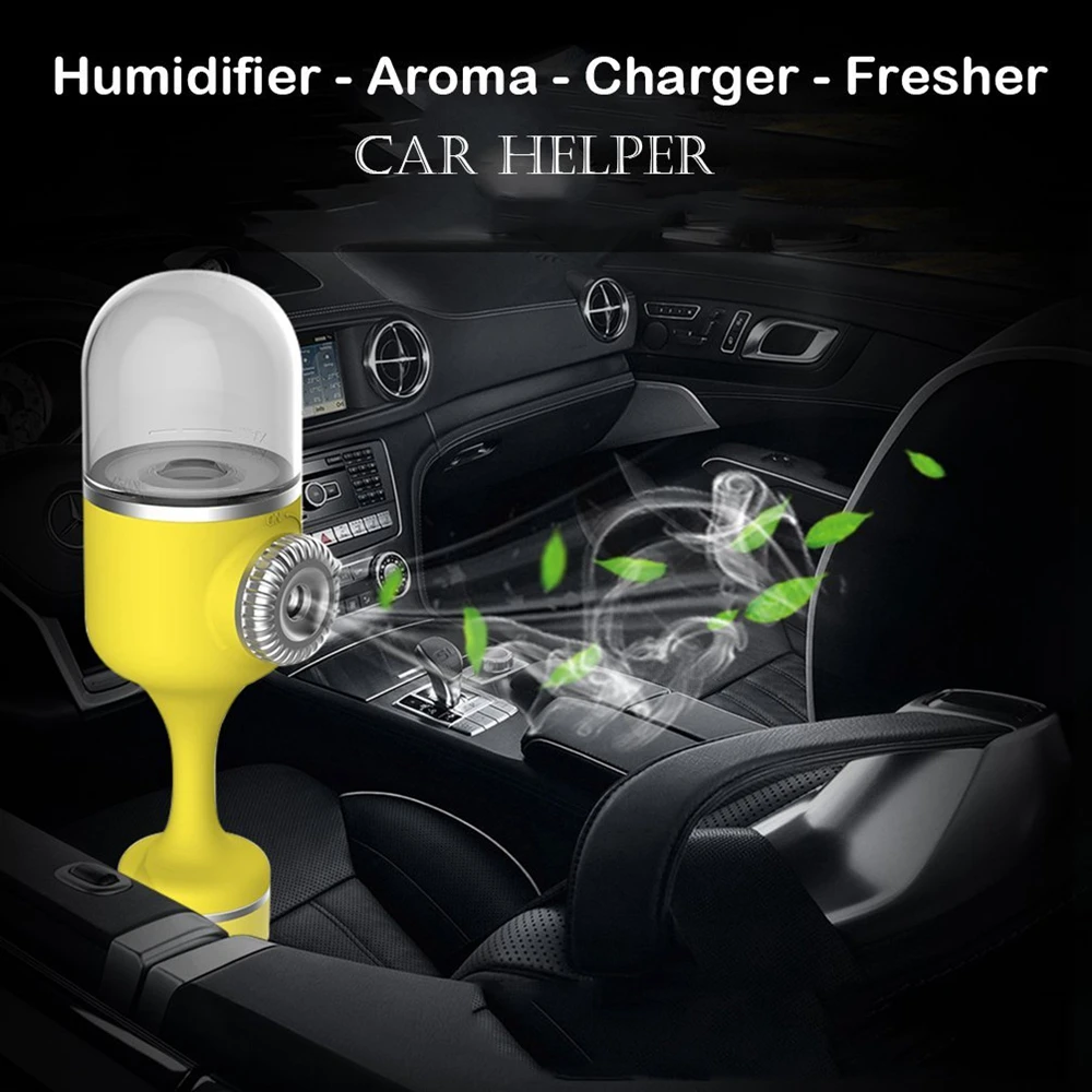 Диффузор увлажнитель воздуха миниатюрный автомобильный аромадиффузор для