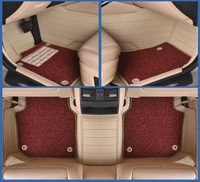 myfmat custom foot leather car floor mat for toyota hiace coaster sienna cruiser solara coaster levin land cruiser free shipping