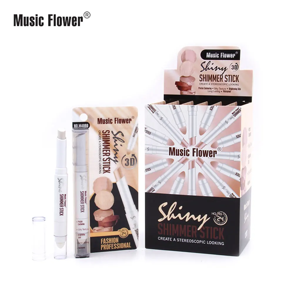 Face highlighter V face shadow nose highlights bright stereo repair concealer makeup | Красота и здоровье