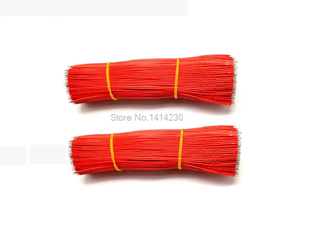 100 шт. пять Clour 26AWG 150 мм 15 см длина линии соединяющей лужения провода DIY электронные
