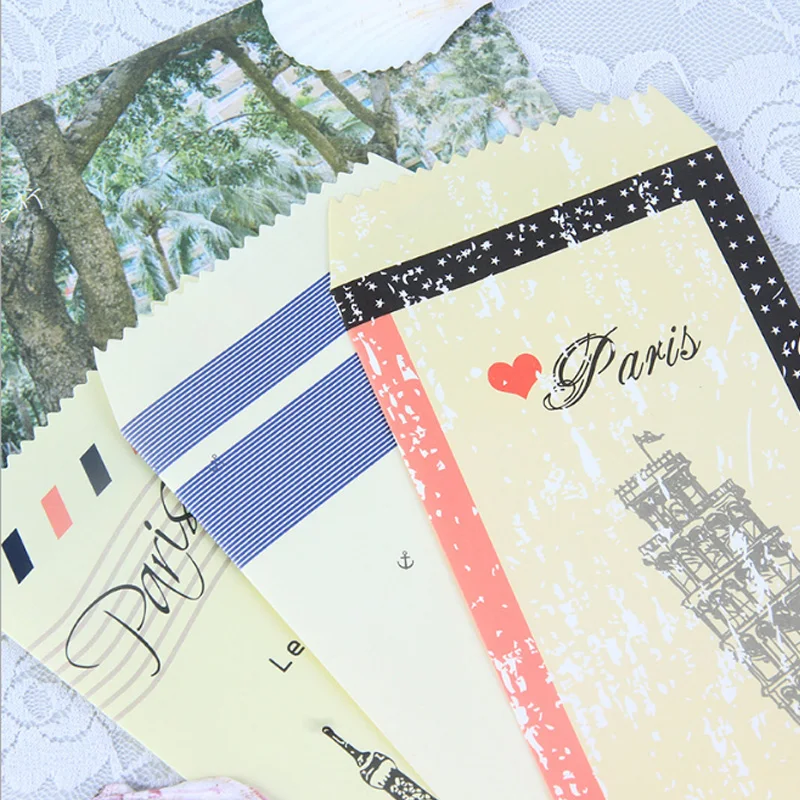 

5pcs/lot Vintage navy style envelope writing paper stationery birthday christmas card envelopes gift Office stationery Supplies