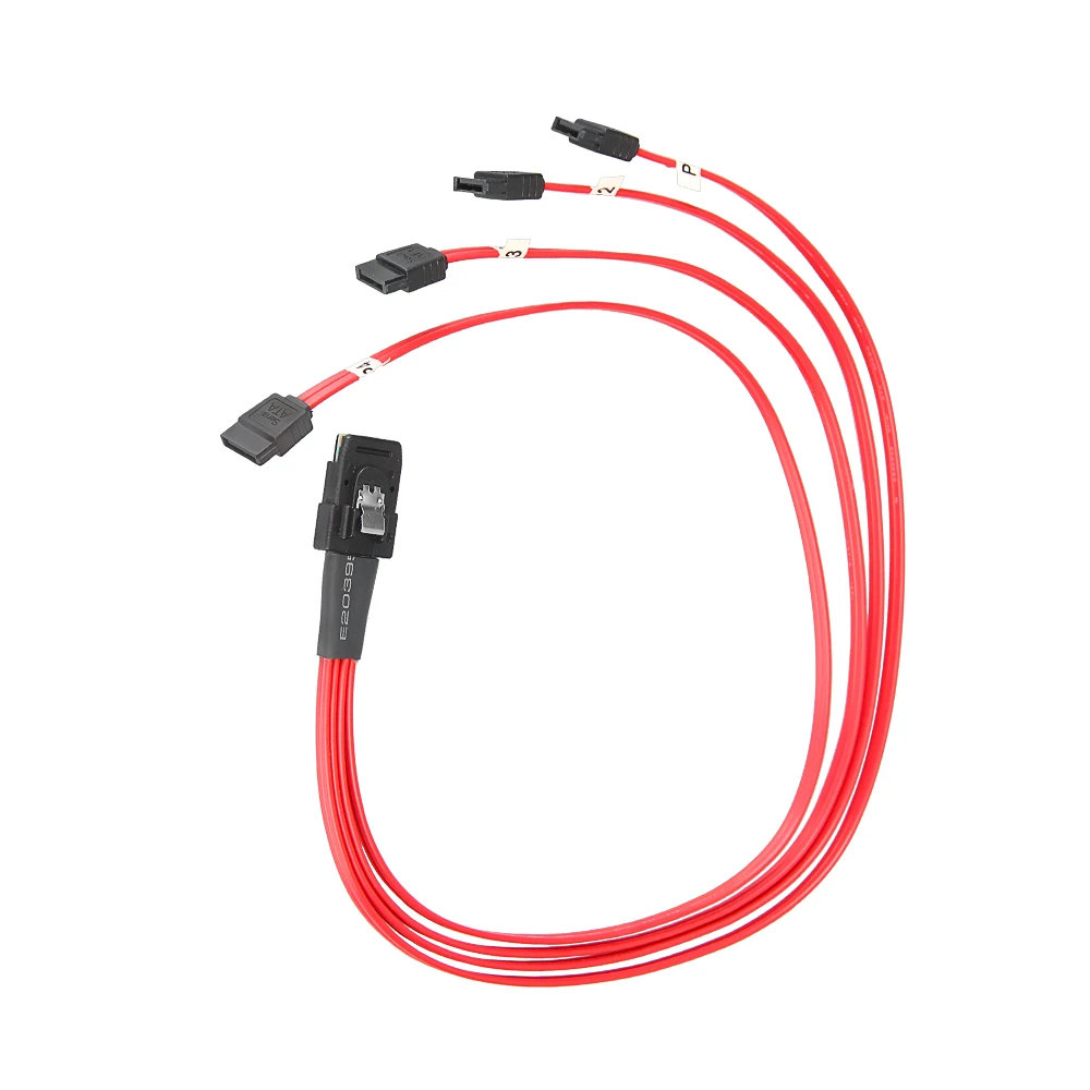 Внутренний кабель Mini SAS на 4 SATA многоканальный для разделения вперед и передачи