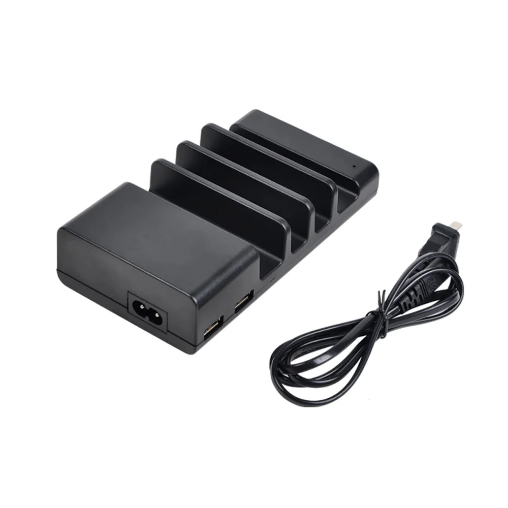 Зарядная станция зарядная док с 4 портами и несколькими USB настольный органайзер