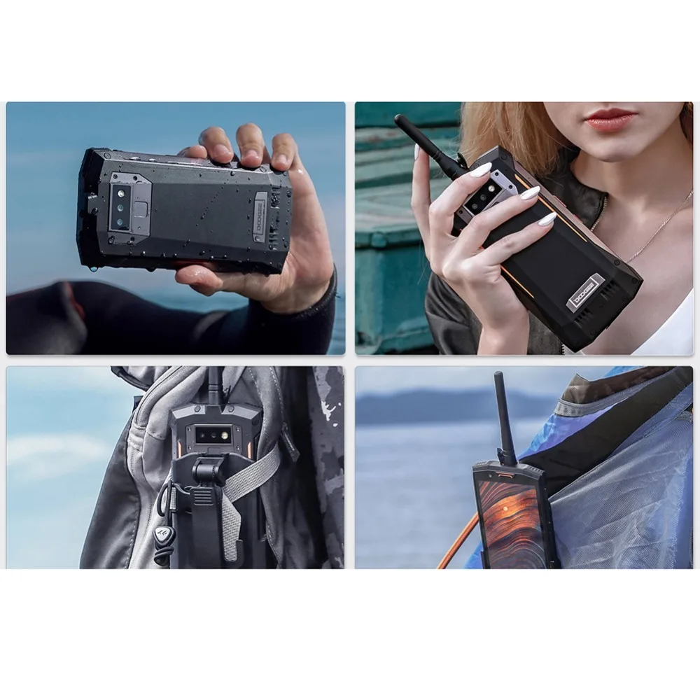 Doogee S80 Ip68 Водонепроницаемый 5,99 ''18:9 Ips мобильный телефон 10080 мАч 12v2a 6 ГБ 64 Гб восьмиядерный смартфон 16,0 Мп фронтальная камера Fhd