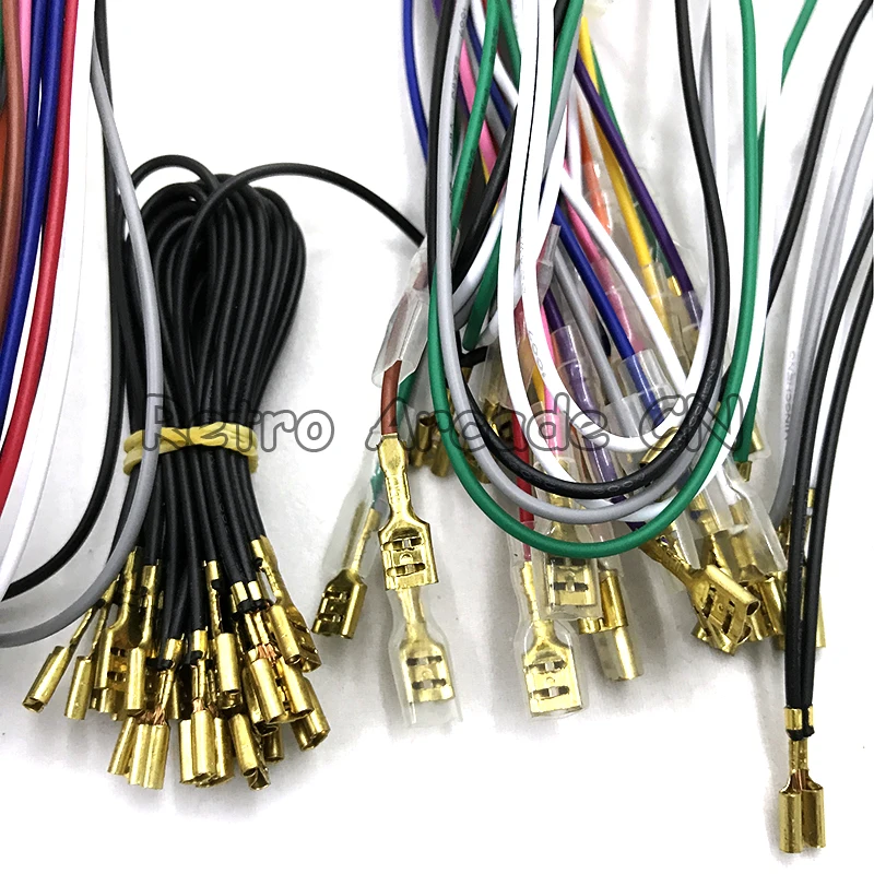 Жгут проводов для Jamma с 5, 6 кнопок действия провода/Jamma 28 pin с 5,6 кнопками провода для аркадной игровой машины/Аксессуары для шкафов