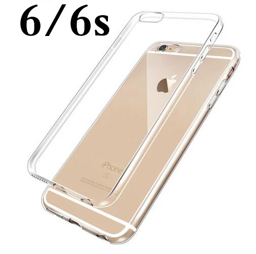Ricestate для iPhone6 6s Ультратонкий Прозрачный чехол из ТПУ iPhone 6 6S 4 7 дюймов прозрачная