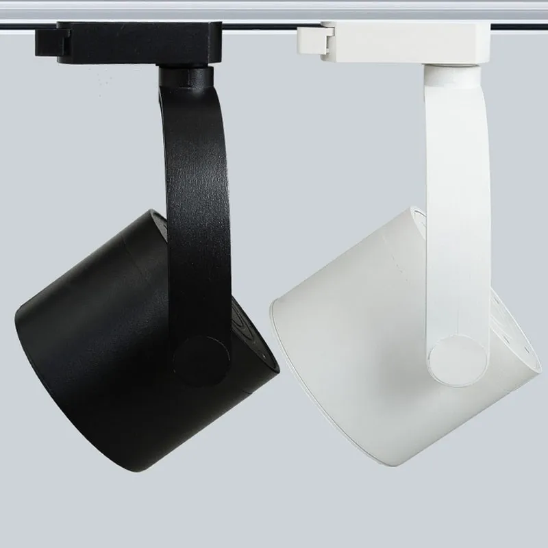 1pcs NEW LED Track Light 15W 25W 35W AC 85-265V COB Ceiling Rail lights For Clothes Shop Shoes Store Spot Lighting | Освещение