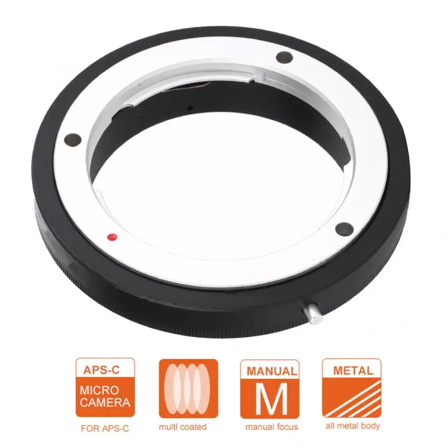 Прочный алюминиевый сплав MD EOS кольцо адаптера объектива для подходит Canon адаптер