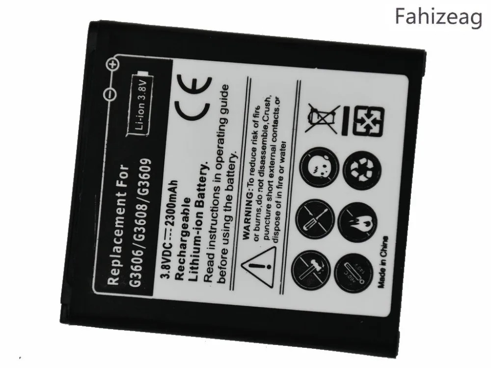 EB-BG360CBC Сменный аккумулятор для телефона Samsung Galaxy G360 G361F G361H G3606 G3608 G3609 G360H/F LTE SM-G3606