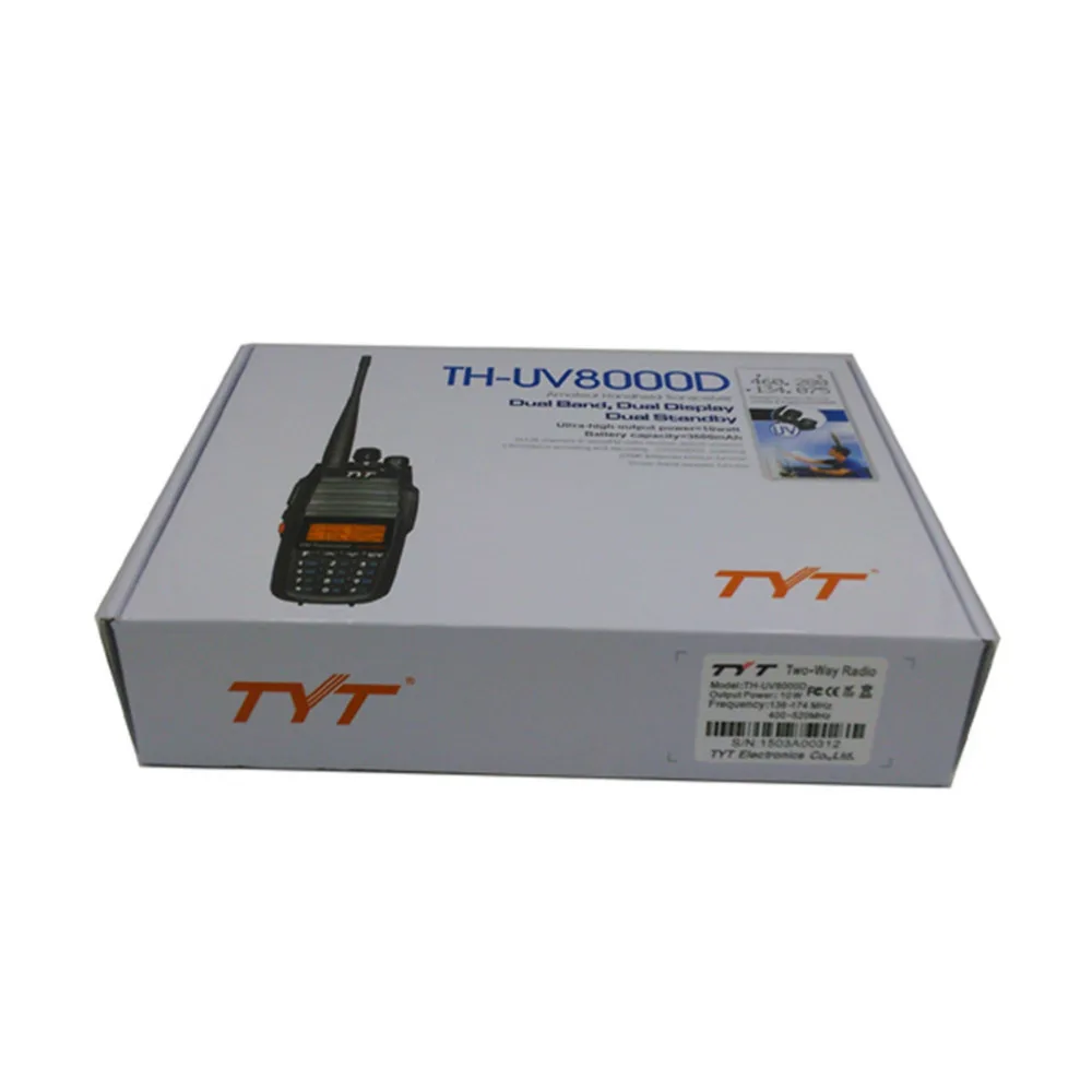4 шт. перекрестный репитер VHF UHF TYT TH-UV8000D Любительское радио 10 Вт дальняя рация 10 км