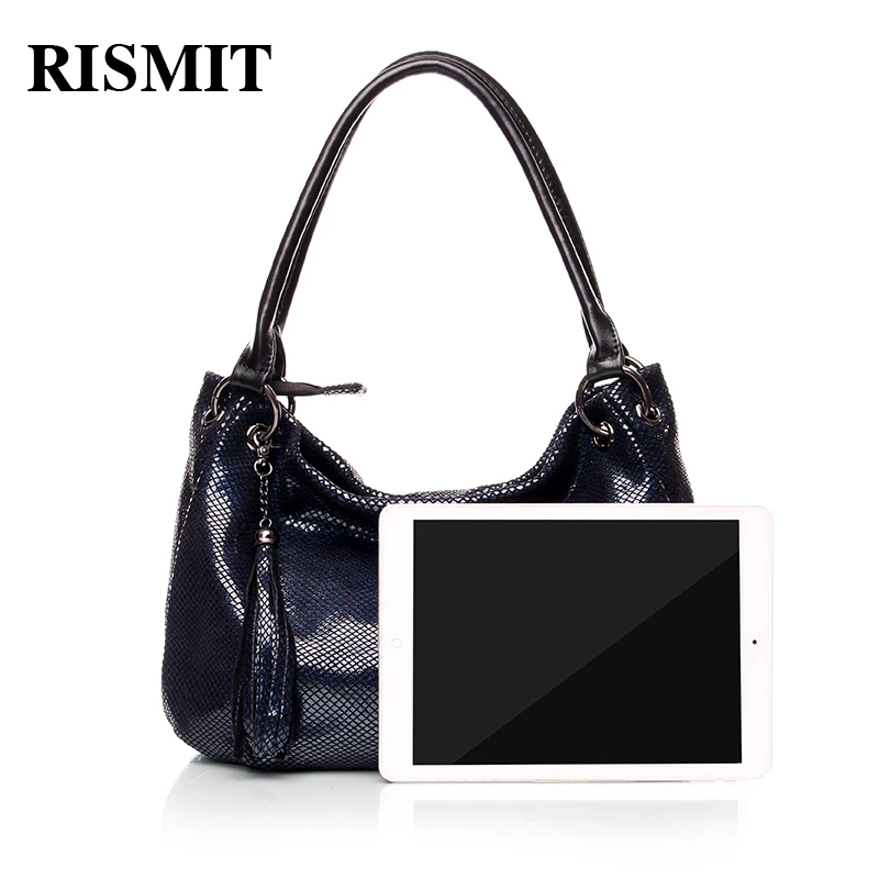 RISMIT Натуральная женская сумка под кожу питона BO66|bag ladies|brand tote bagtote bag |