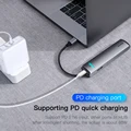 Baseus USB C HUB USB to Multi HDMI-compatible USB 3.0 RJ45 Carder Reader OTG Adapter USB Splitter for MacBook Pro Air HUB Dock