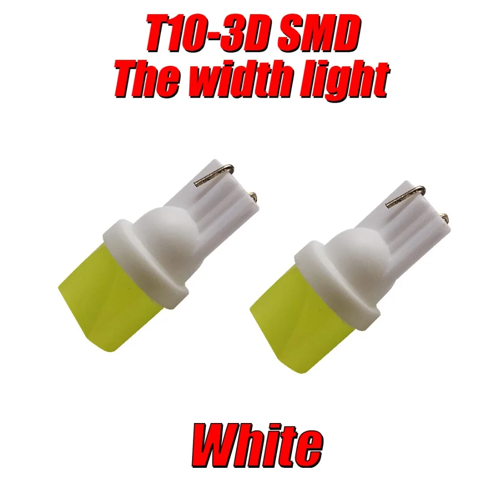 

4 шт. 5 цветов T10 W5W 2 SMD 5630 Светодиодный 3D автомобильный светильник Авто габаритный фонарь 192 501 хвост Сторона Клин для лампы Парковка купол све...