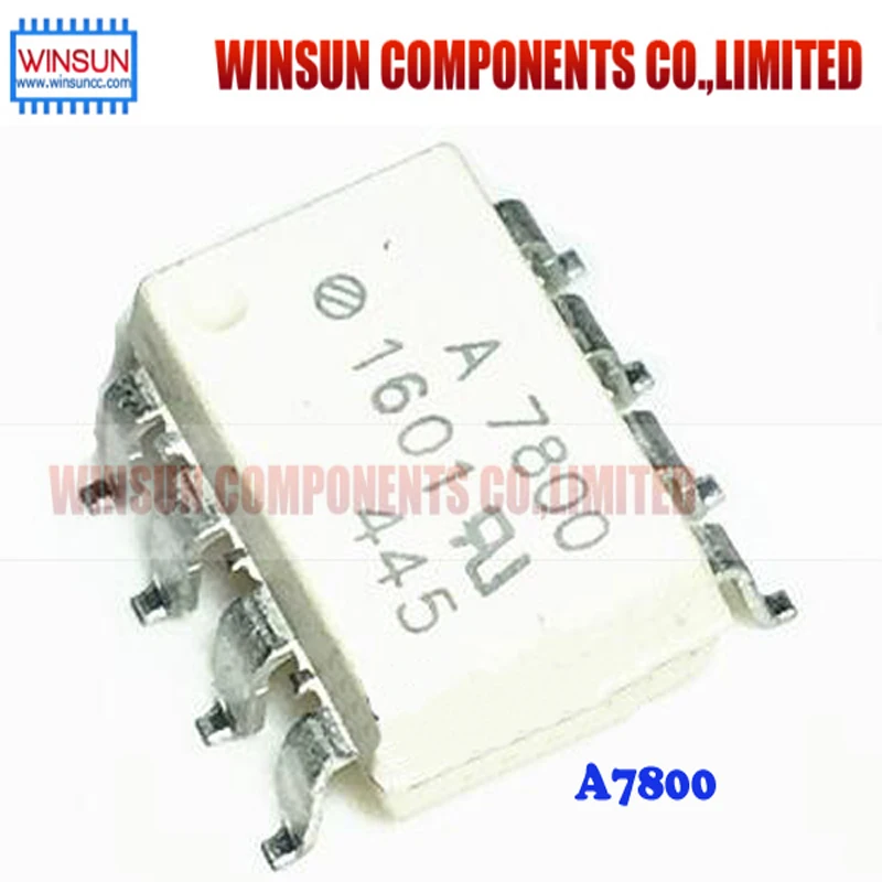 5 шт. A7800 SOP8 A7800A фотоэлемент SMD 100% новый и оригинальный|Соединители| |