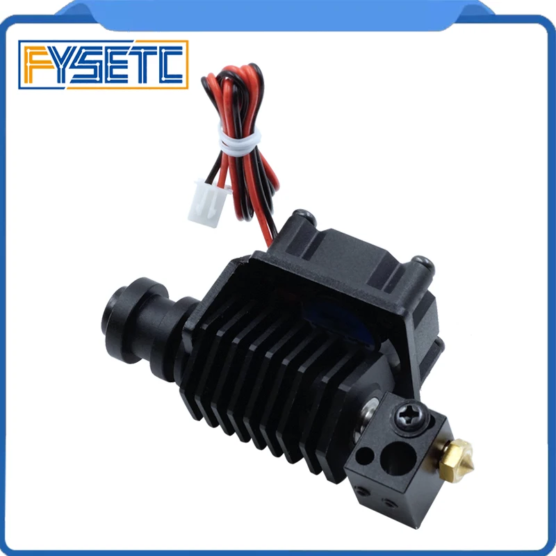 Детали для 3D-принтера V6 Hotend нити 1 75 мм прямая сквозная горловина нагреватель 12 В/24