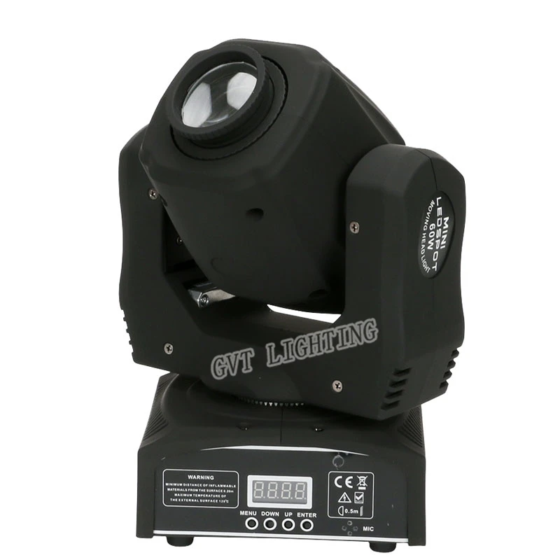 60 Вт Светодиодный светильник с подвижной головкой/USA Luminums 60 Вт светодиодный DJ Точечный светильник 60 Вт gobo движущаяся головка s светильник s супер яркий светодиодный DJ точечный светильник