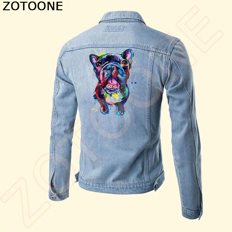 ZOTOONE Симпатичные многоцветные нашивки с собакой 12 4*18 см сделай сам модные