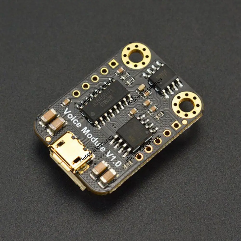 Голосовой модуль DFRobot Gravity UART MP3/WAV 8 Мб поддержка USB-накопителя воспроизведение в
