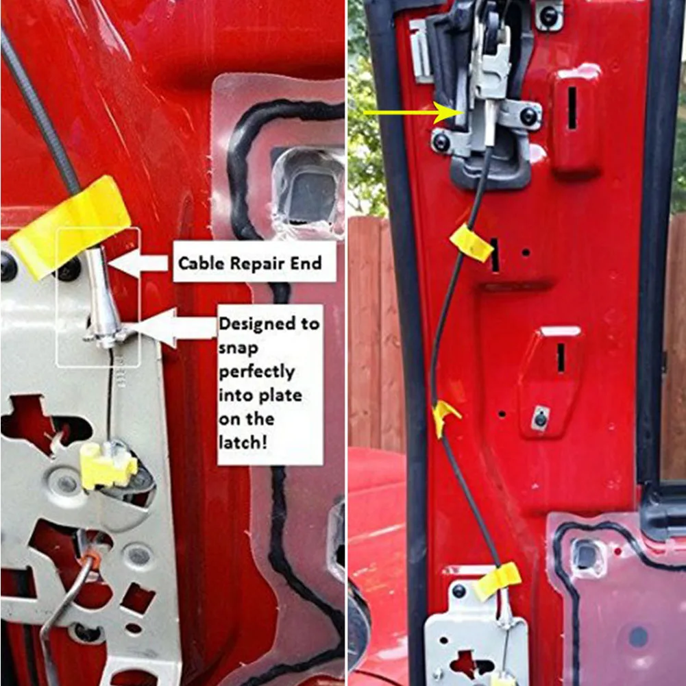 4 шт./компл. кабель задняя дверь защелка кабины автомобиля набор инструментов для