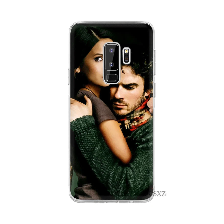 Чехол для дневников вампира Samsung S3 S4 S5 S6 S7 Edge S8 S9 S10 Plus S10e Note 8 9 Жесткий | Мобильные