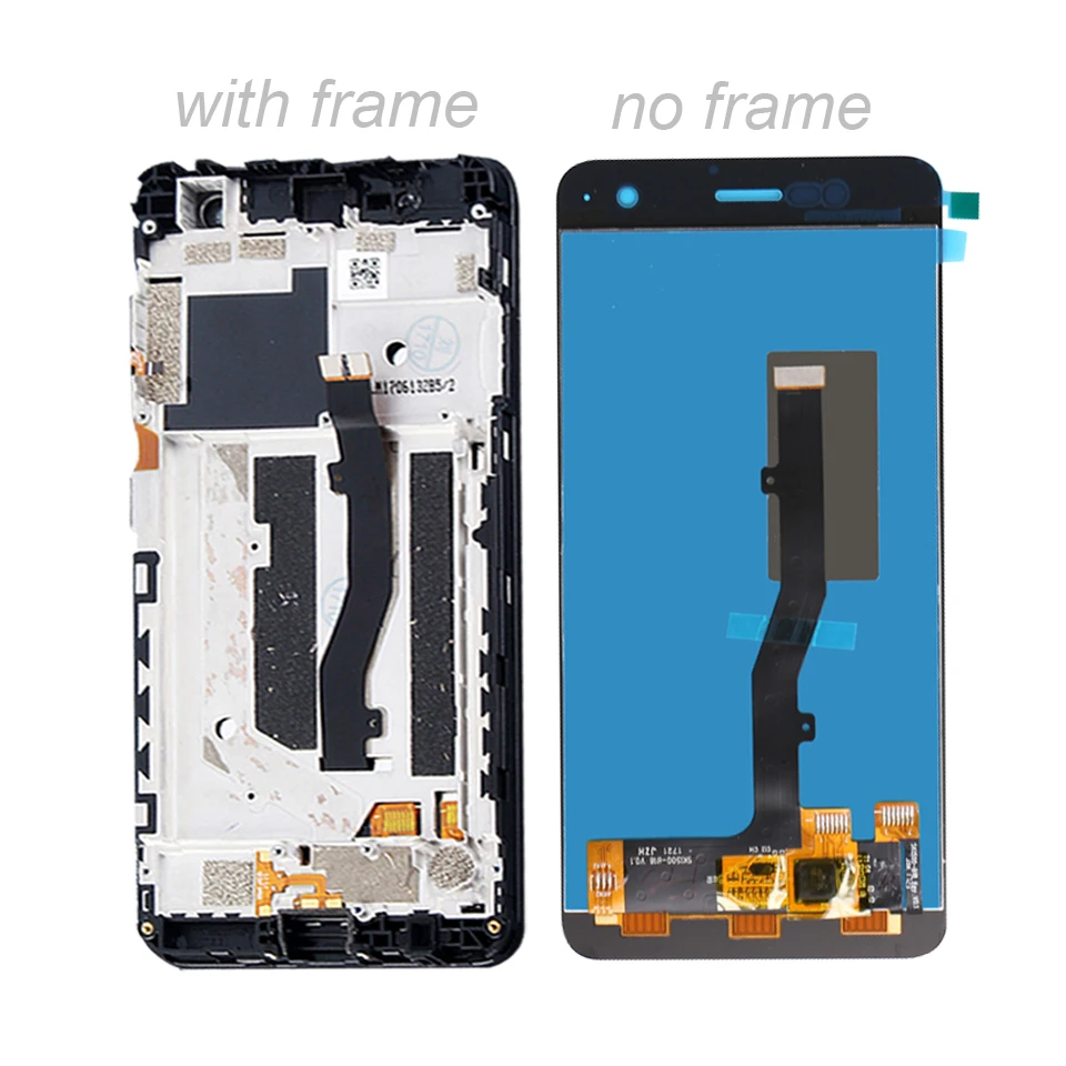 5 0 &quotдля ZTE Blade V8 Min ЖК дисплей сенсорный экран дигитайзер с рамкой Замена для Mini