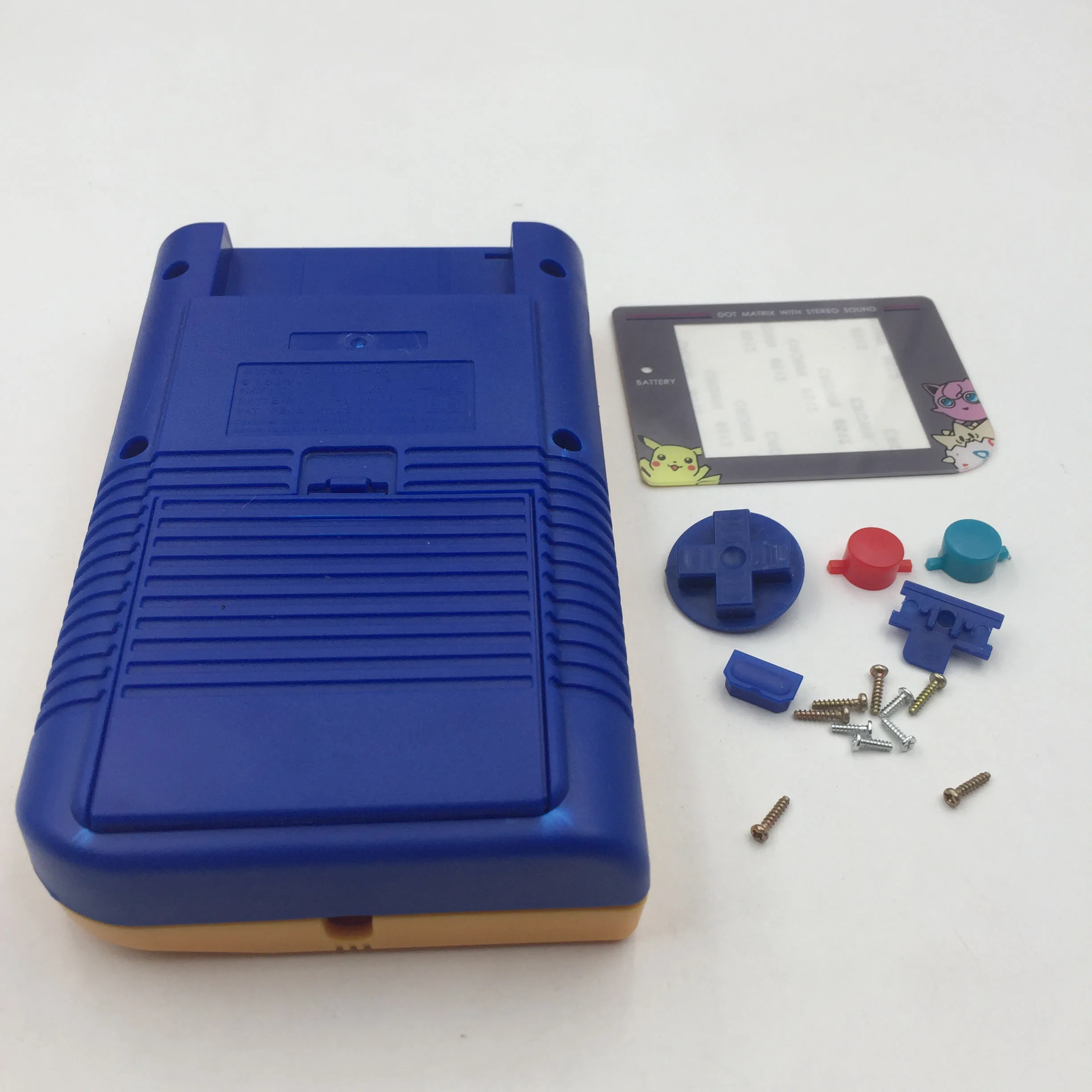 6 комплектов для Nintendo Game Boy классический оригинальный DMG 01 корпус желто синий GBZ