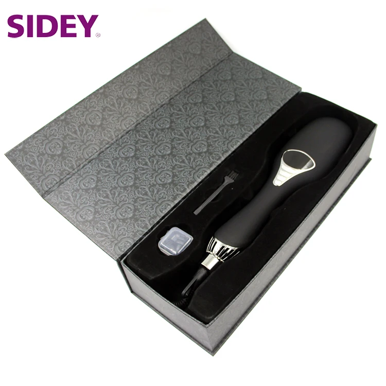 SIDEY Производитель оптовой Ионной Фен для волос расческа для волос Массажная расческа