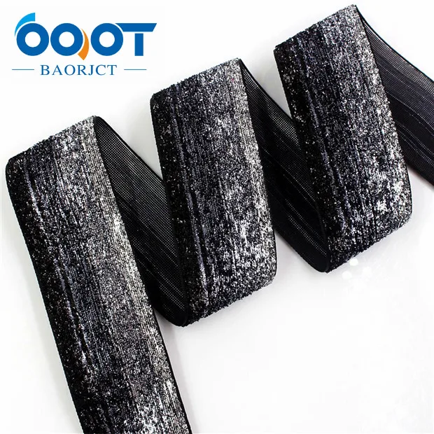 OOOT BAORJCT G-18514-202, 38 мм 10 ярдов твердые зеленый лук ленты, DIY ручной работы головной убор аксессуары материал, украшения для волос - Цвет: G-18514-203