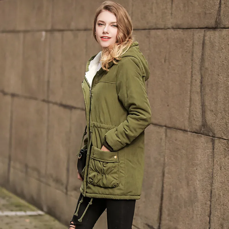 Winter Long Coat Women Clothes 2018 Ladies Hooded Thicken Warm Casaco Feminino Cashmere Parkas Mujer Jacket Manteau Femme Hiver | Женская