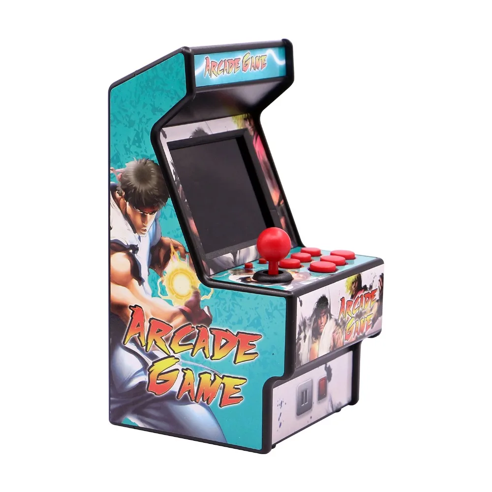 Мини аркадная игровая машина 2 8 &quot встроенная 156 классических портативных игр