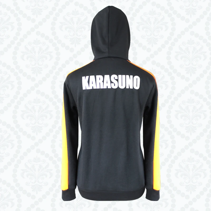 Кошмарным! Karasuno/куртки Хината саювы для средней школы костюм косплея толстовки с