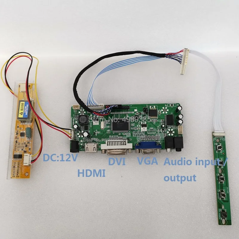 

LP156WH1-TLA1 dedicated driver kit module HDMI VGA DVI adaptive signal source with audio function NT68676 display solution