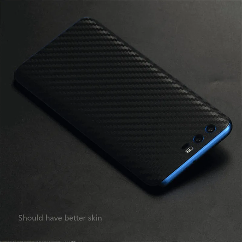 1/3/10 pcs New 3D Carbon Fiber Skins Protective Film Skin Wrap Cellphone back paste Sticker For Huawei Honor 9 |