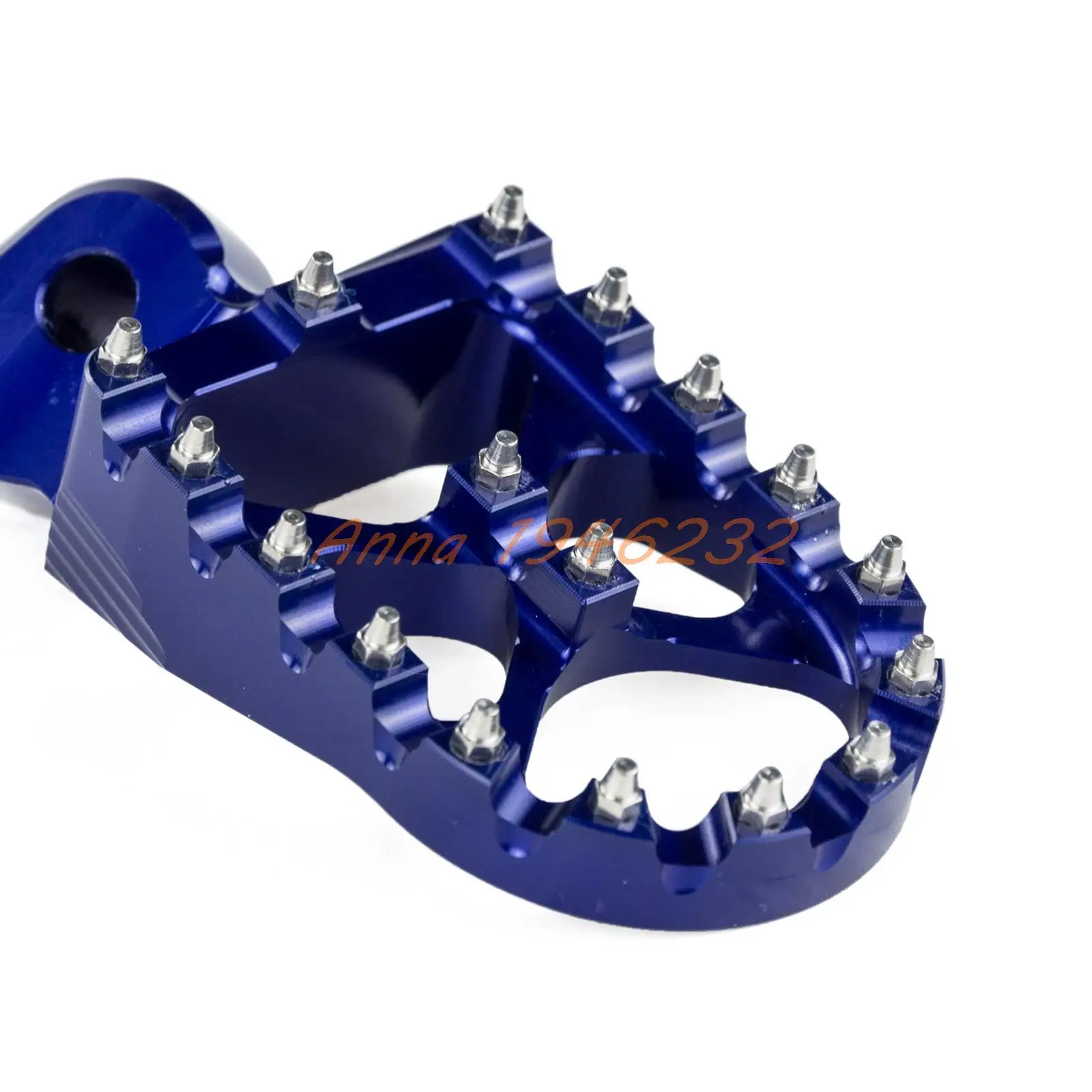 57 мм 7075 синие широкие подножки для Husqvarna FE/FC/TE/TC 65 85 125 250 350 450 501 Husaberg TE FE 570|foot pegs|footrests