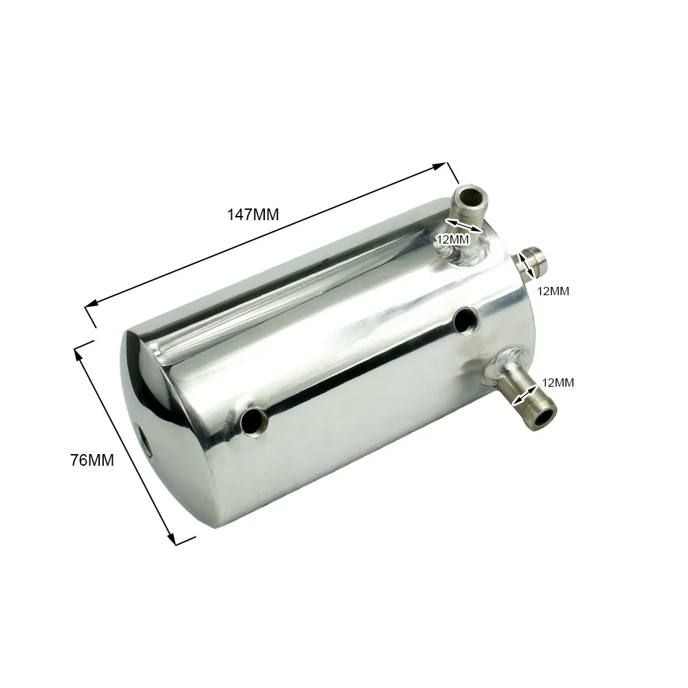 CNSPEED Universal Oil Catch Can Tank Breather 530ML With 12mm Filter YC100962 | Автомобили и мотоциклы