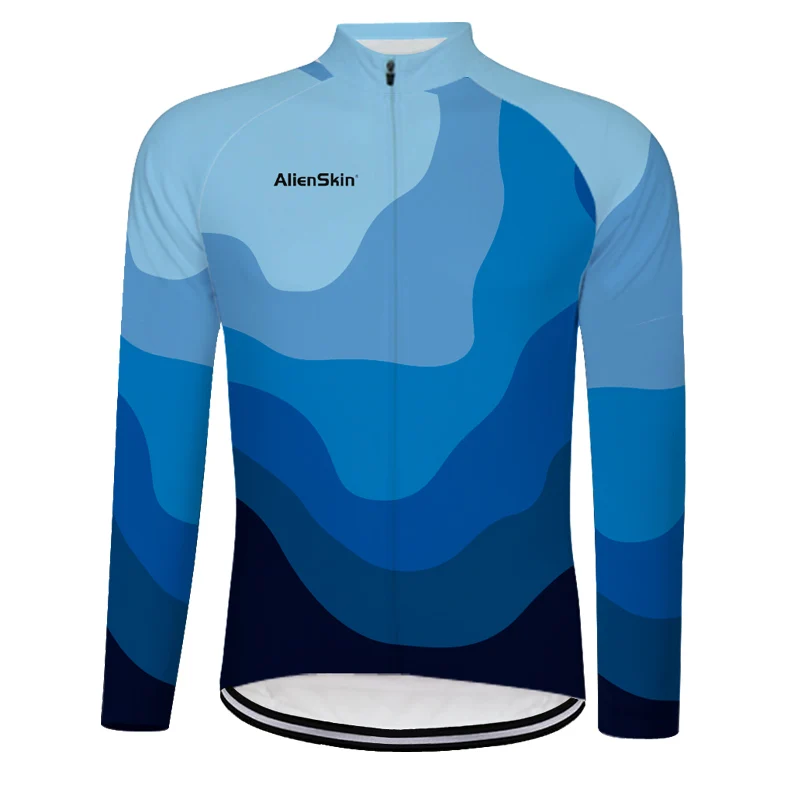 2021 breathable Racing Team Cycling six Jersey Long Sleeve motocross mtb bicicleta Bike camisa Ciclismo Maillot clothing 6565 | Спорт и