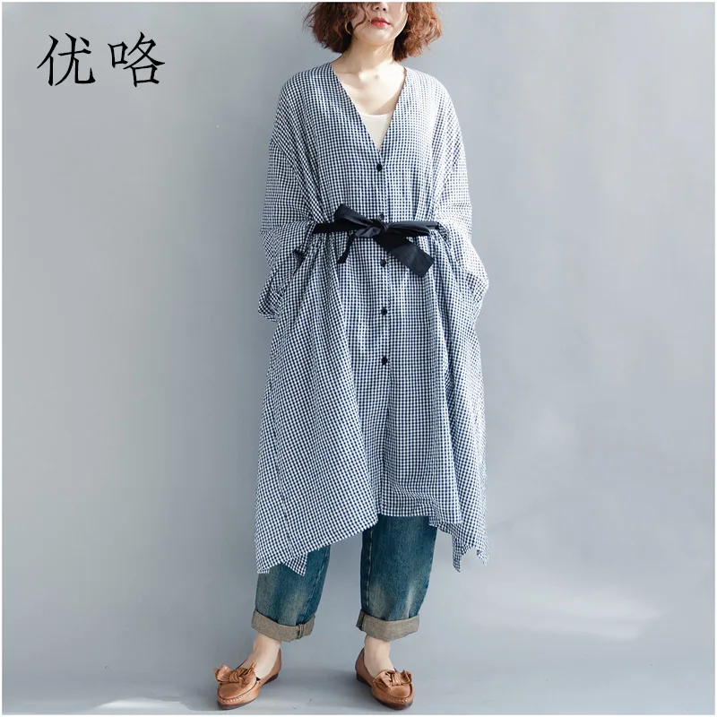Платье рубашка женское длинное большого размера 4XL 5XL 6XL 2019|Блузки| |