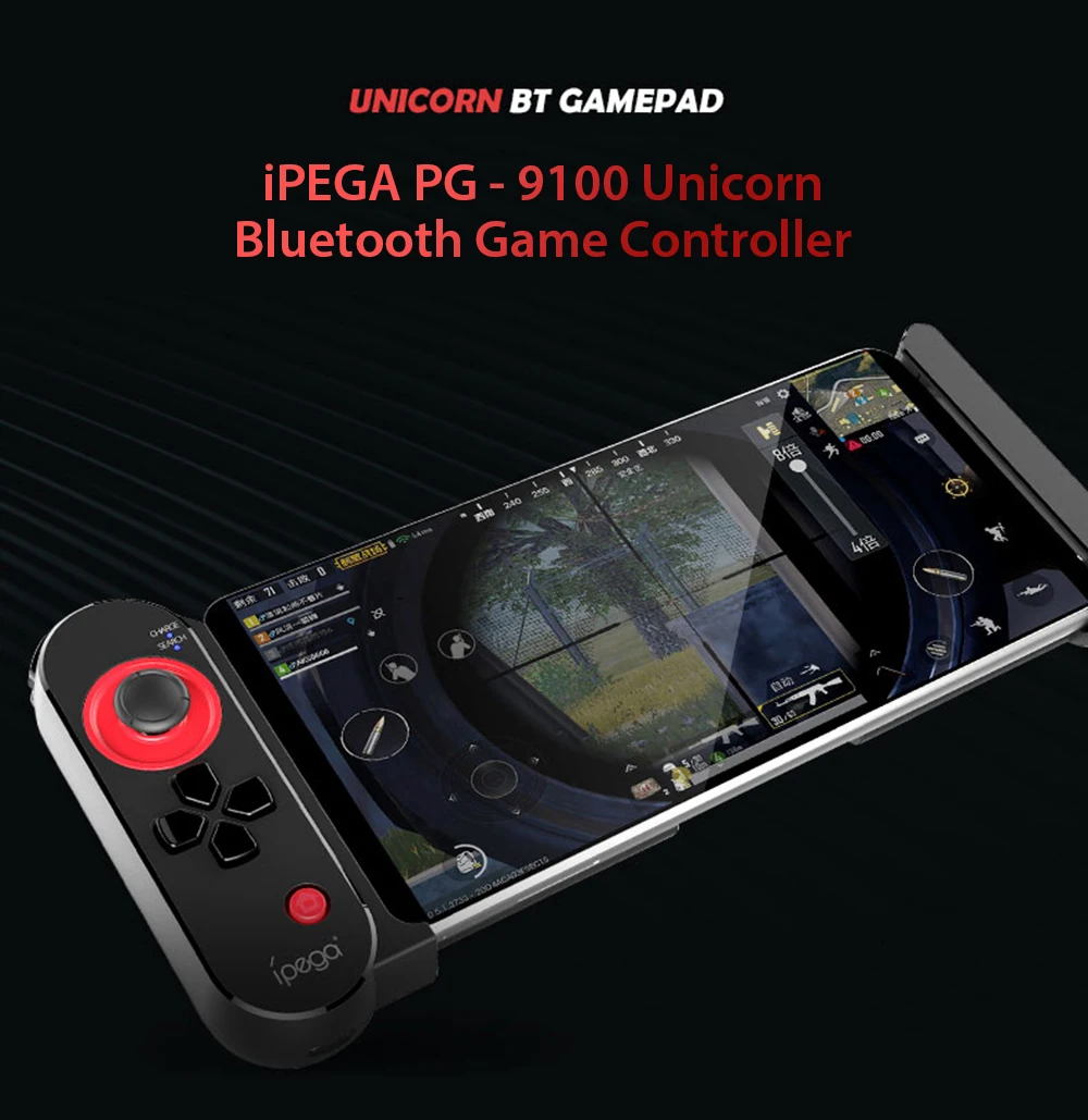 IPega PG 9100 PG-9100 переключатель беспроводной Bluetooth геймпад Специальный дизайн для игры Pubg FPS совместим с 5-10 дюймовым Android телефоном