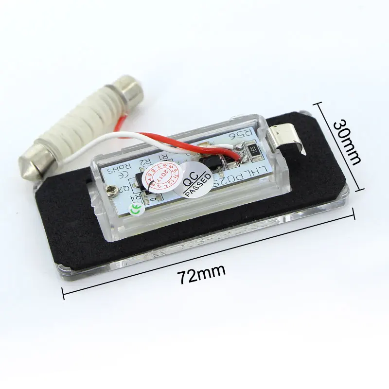 Apmatauto 2 шт. CANbus 18SMD белый номерной знак светильник светодиодный ошибок лампа для MINI