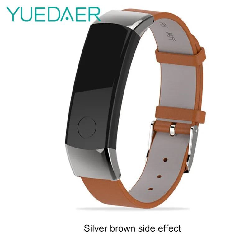 YUEDAER ремешок для huawei Honor Band 3 ремешок кожаный браслет на запястье сменный ремешок металлическая пряжка для Honor band 3 Аксессуары