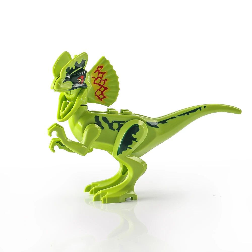 1 шт. игрушки в стиле динозавра Юрского периода сборные строительные блоки для