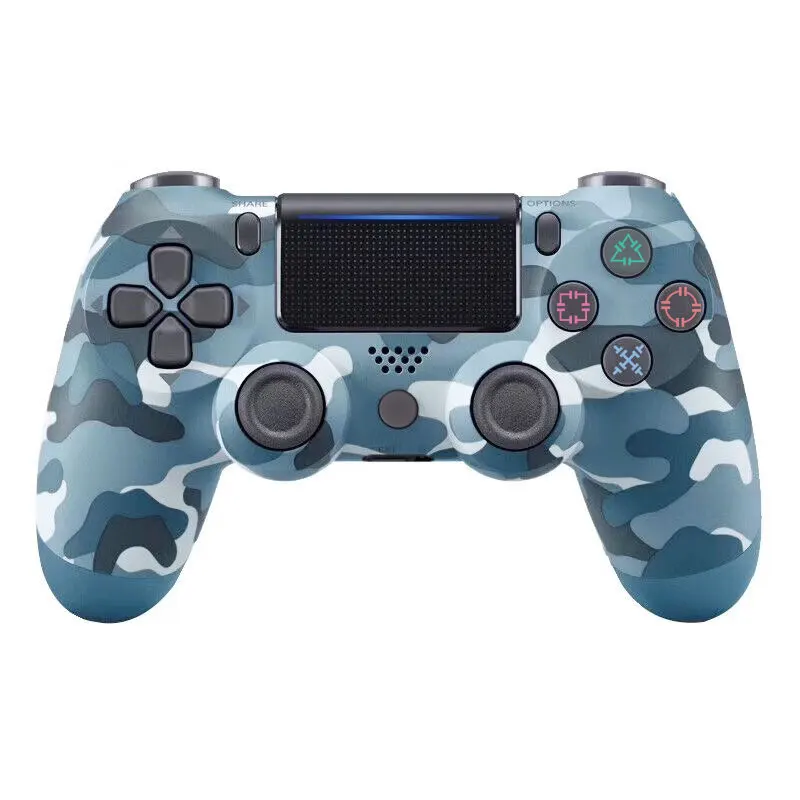Темно-серый Новейшие цвета для PS4 Bluetooth беспроводной контроллер Вибрационный джойстик геймпады для playstation 4 Version2 - Цвет: Темно-серый